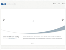 Tablet Screenshot of cacc-acssc.com